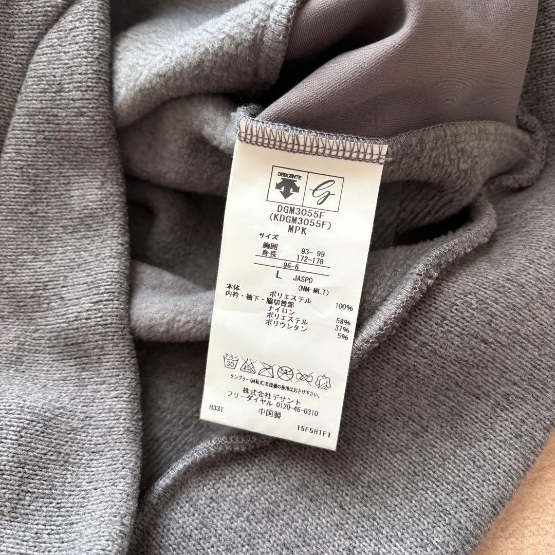 美品 DESCENTE GOLF ハーフジップニット×フリースプルオーバー