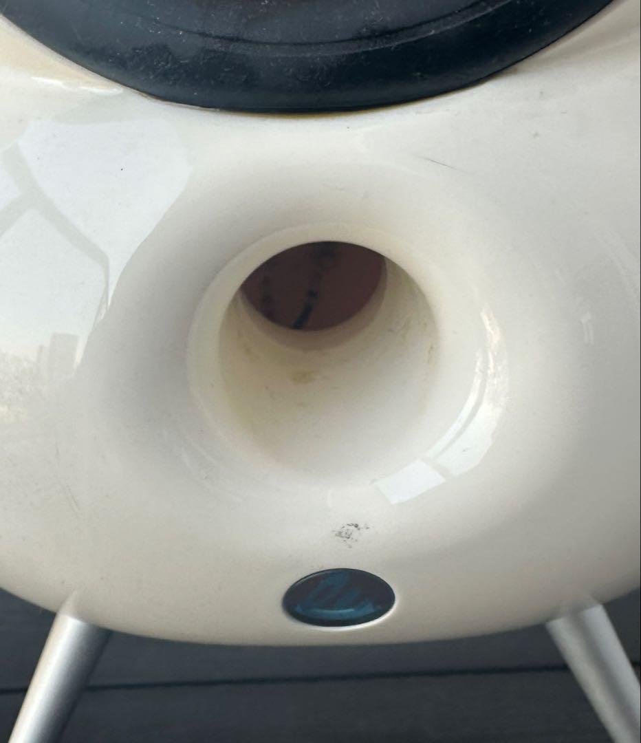 スキャンダイナ ミニポッド スピーカー ペア ホワイト ブルールーム デンマーク