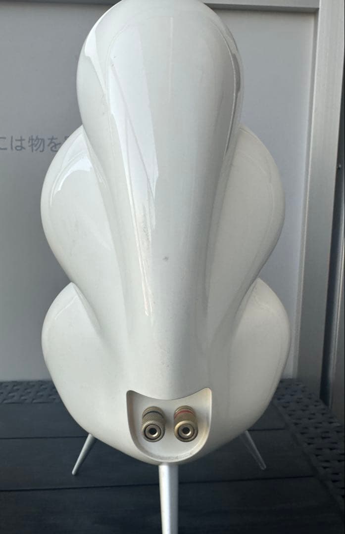 スキャンダイナ ミニポッド スピーカー ペア ホワイト ブルールーム デンマーク