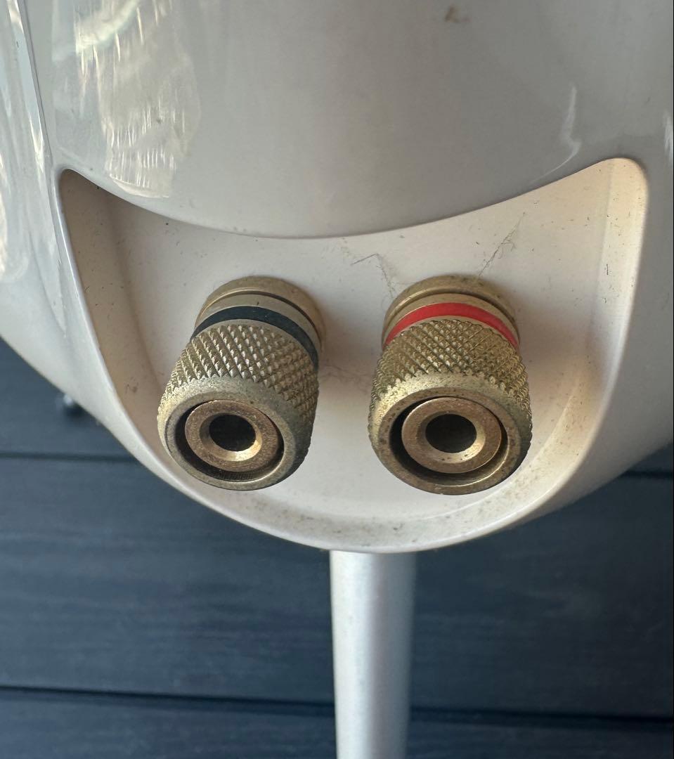 スキャンダイナ ミニポッド スピーカー ペア ホワイト ブルールーム デンマーク