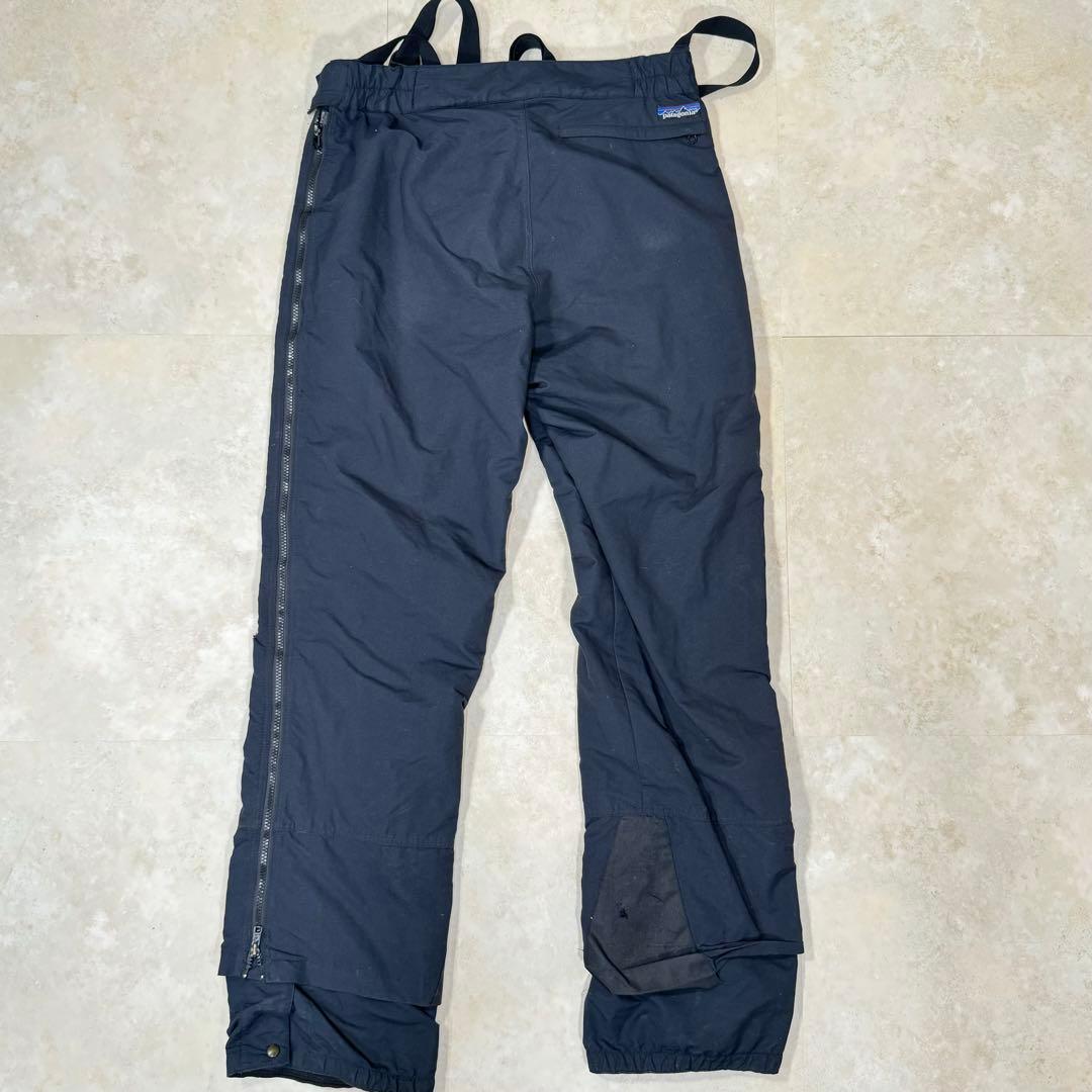 90s patagonia スキーパンツ ナイロンパンツ ネイビー Lサイズ