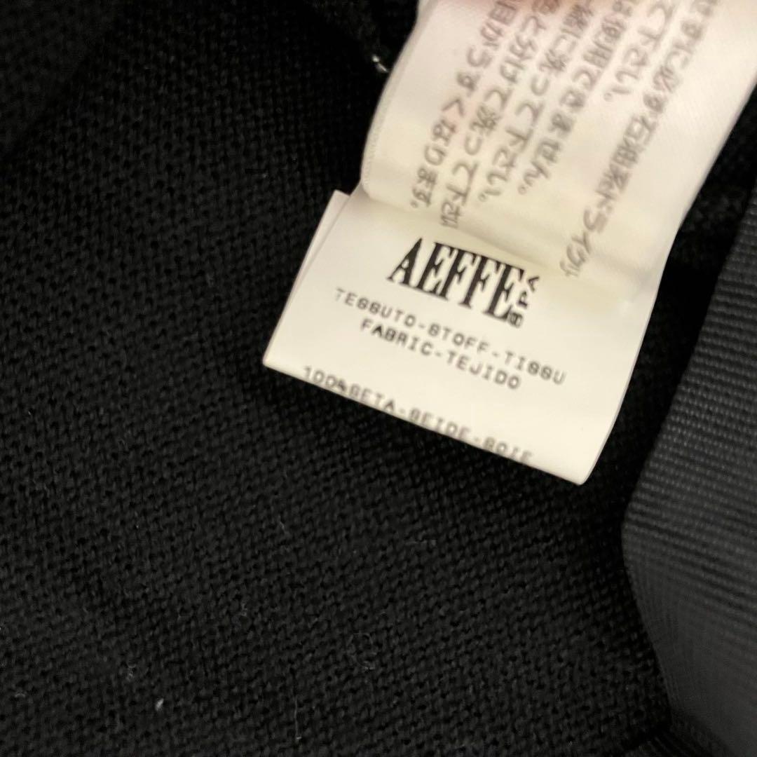 【タグ付】MOSCHINO ビジューカーディガン　ニット　スパンコール　黒　L