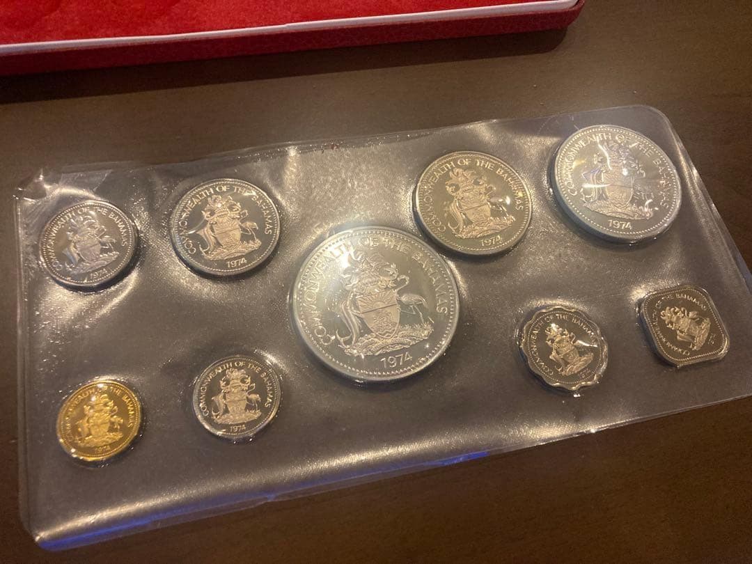 バハマ銀貨　プルーフセット 正味約90g