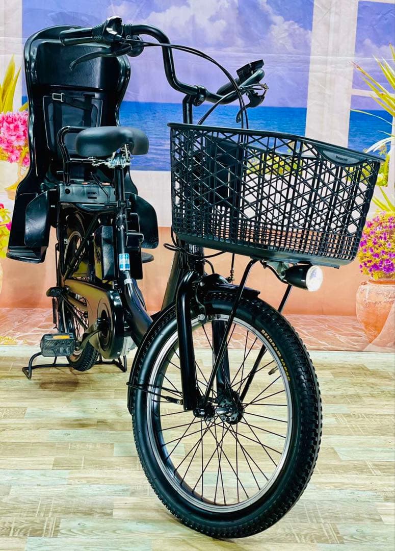 ギュットアニーズ⭐️16AH！パナソニック子供乗せ電動アシスト自転車Y2750