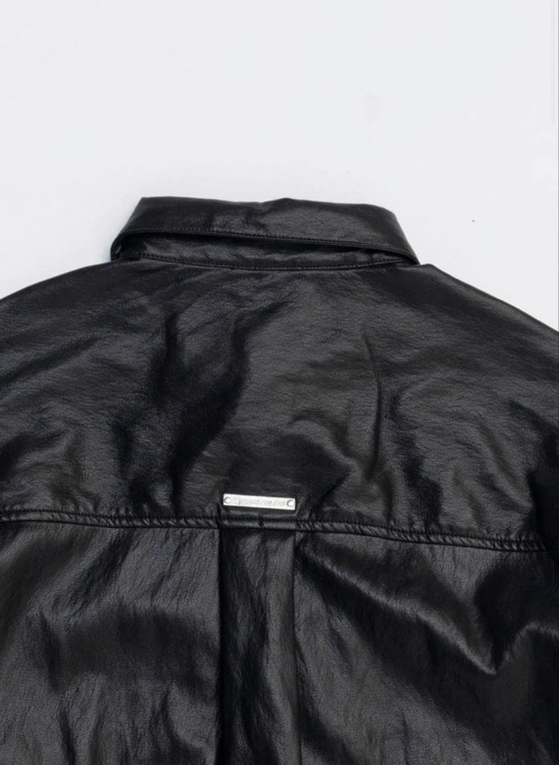 今期　prankproject プランクプロジェクト　 レザージャケットシャツ