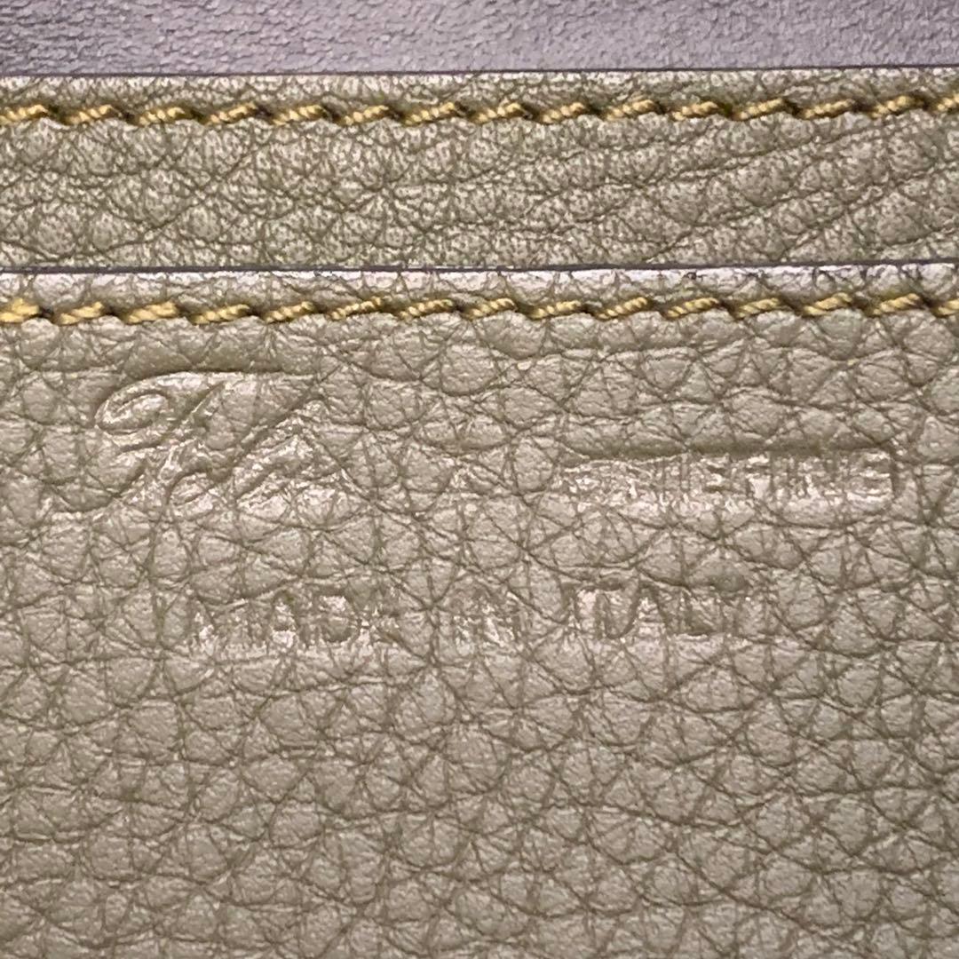 未使用級✨Briefing Felisi 名刺入れ ダブルネーム コラボ カーキ