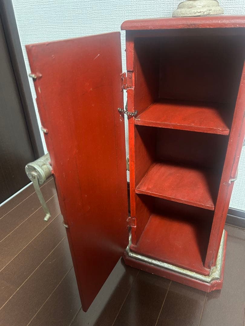 【限定デザイン】ペプシコーラ 木製3段収納棚 アメ雑風インテリア