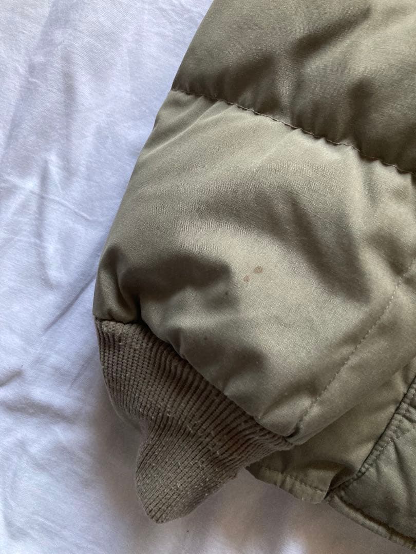 【希少】80s USA製エディバウアー ダウンジャケット XL 黒タグ アメリカ