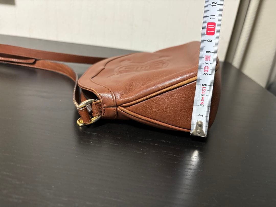 CELINE セリーヌ ショルダーバッグ トリオンフ 型押し ポシェット