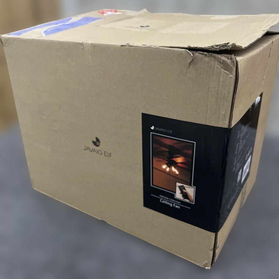 JAVALO ELF シーリングファン JE-CF001V 2024年 ブラック