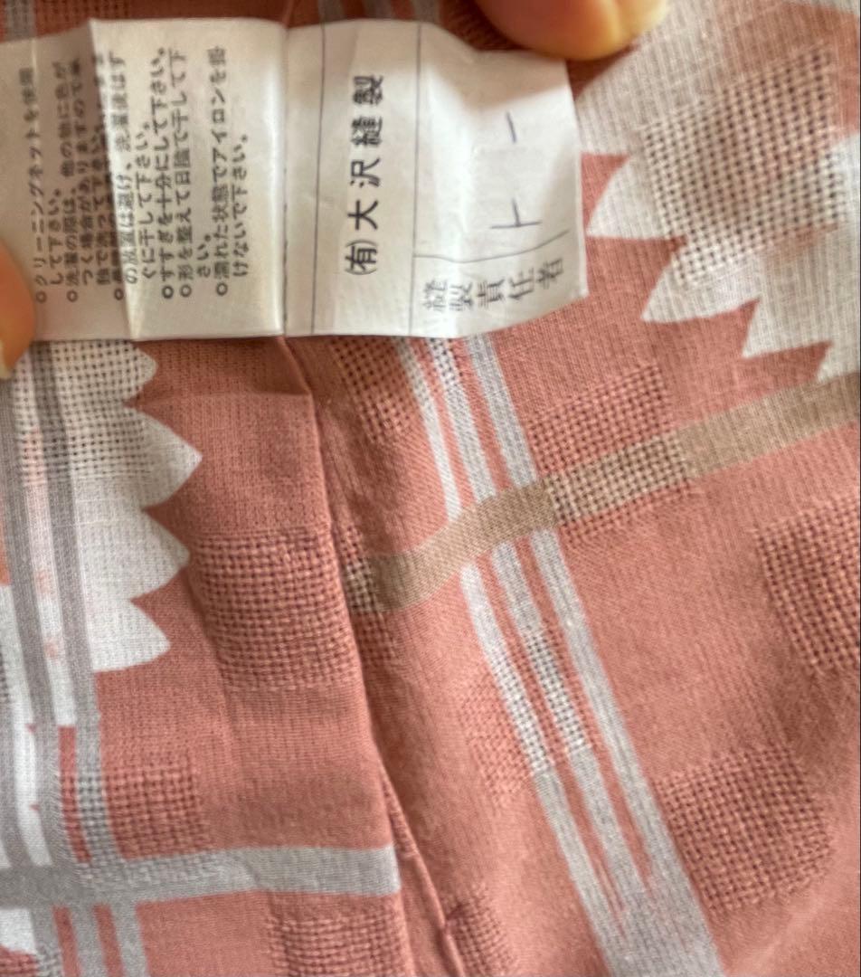 夢工房高級ブランド浴衣帯下駄小物一式 総額7万円超 美品 百貨店購入