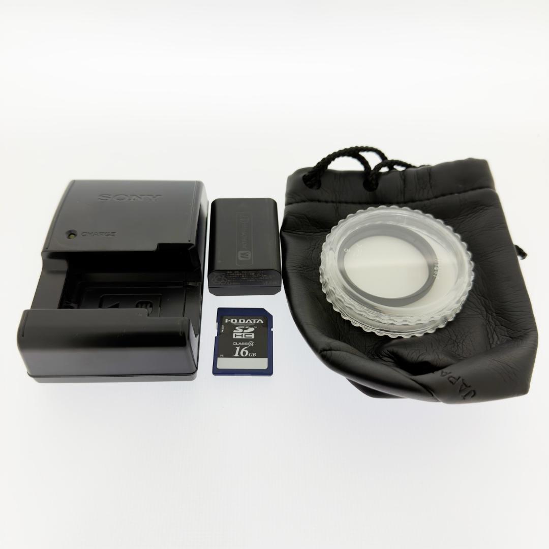 [美品] 極少ショット SONYα6000 ILCE-6000Y ダブルズーム