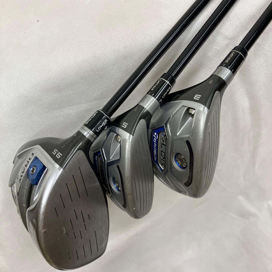 TaylorMade SLDR 3本セット/レフティー