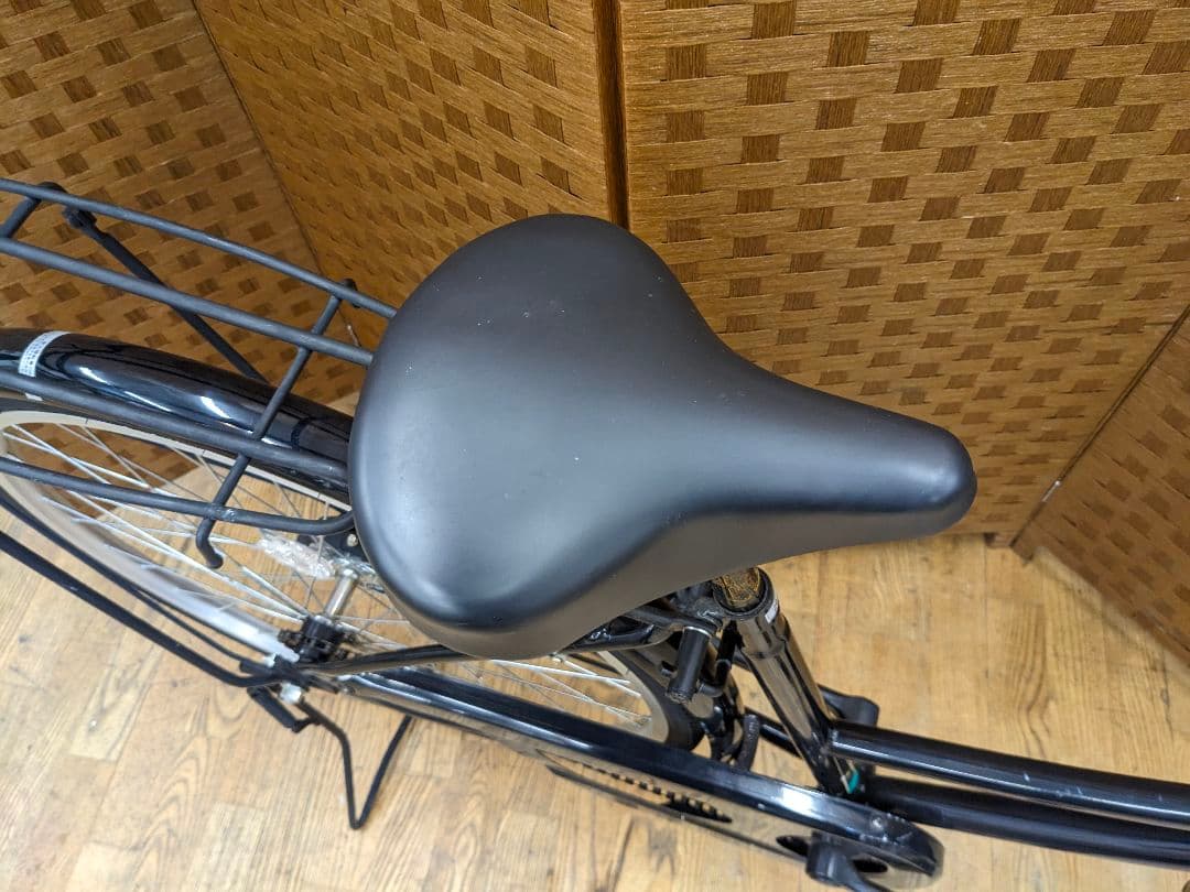 U053 普通自転車　26インチ　ブラック　シンプルタイプ