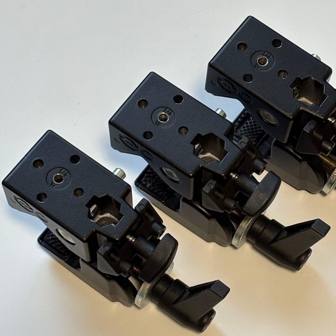 美品3個セット① Manfrotto マンフロット スーパークランプ 035