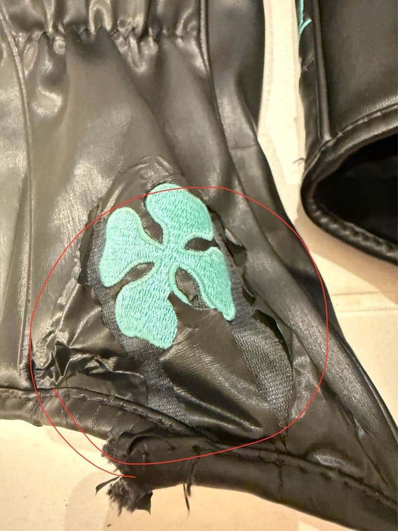 BAILDO キャディバッグ ブラック／ターコイズブルー