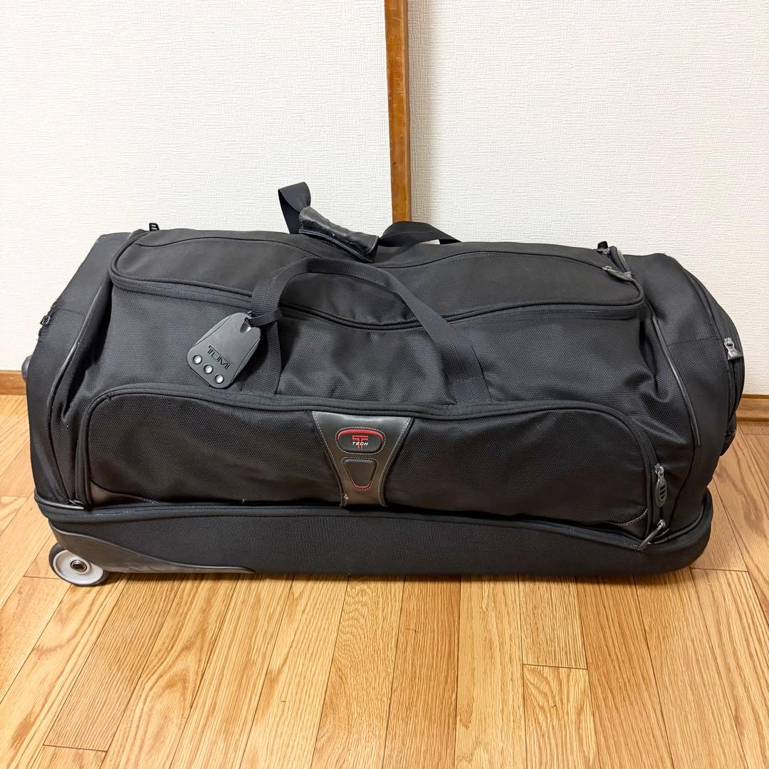 TUMI　テック　トラベルキャリーケース　大容量　2輪　ナイロン　黒