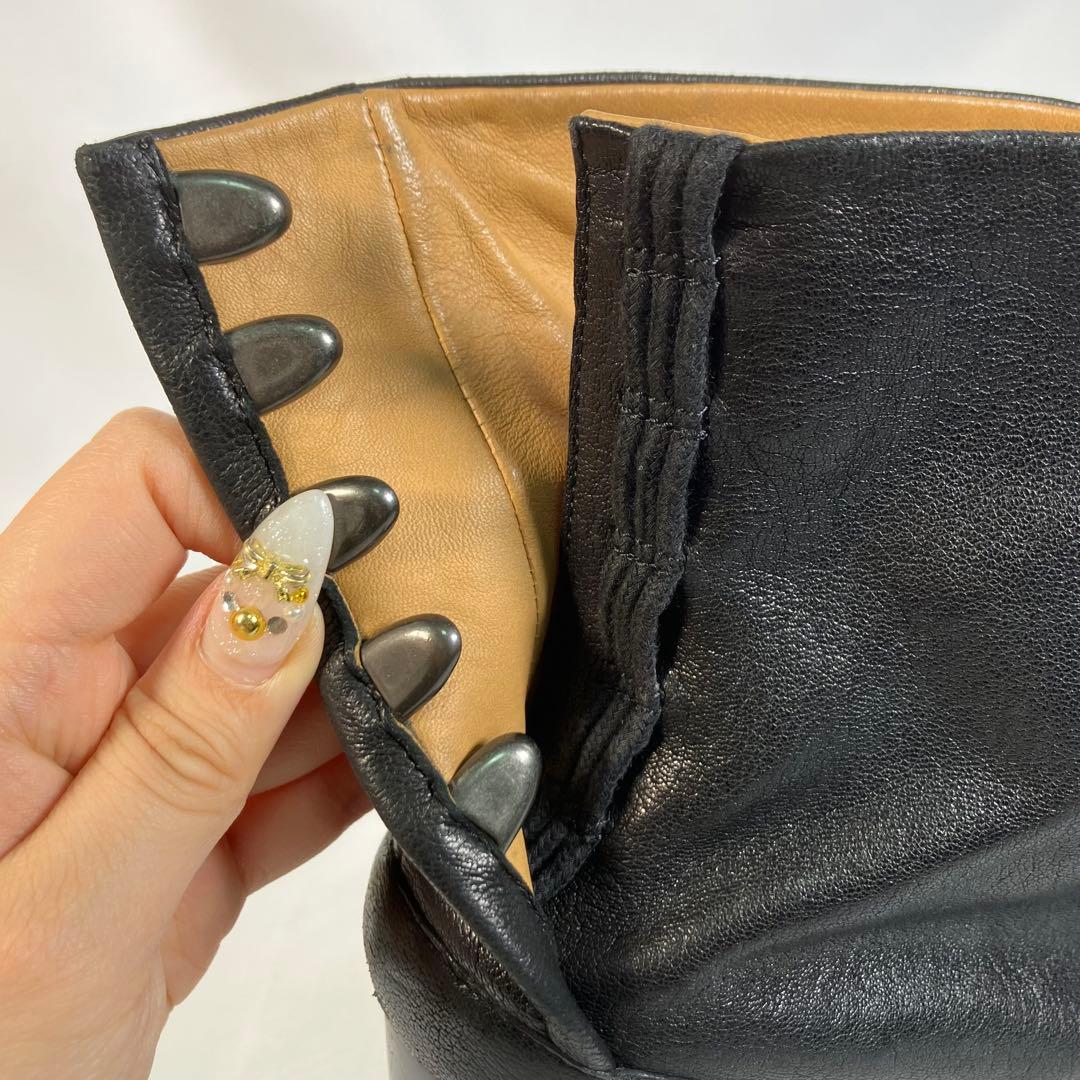 【美品級】メゾンマルジェラ　足袋ブーツ23.5cmタビアンクルブーツ