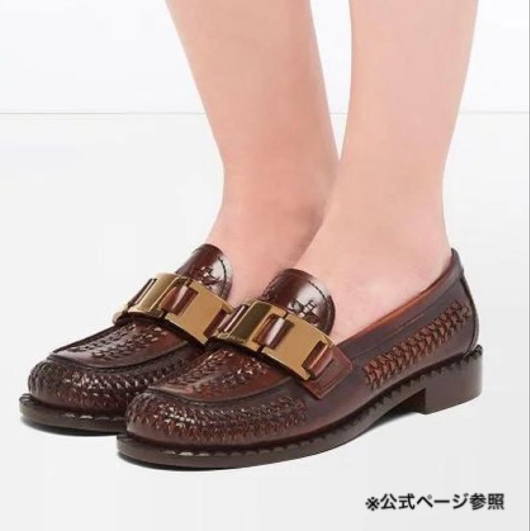 希少美品✨PRADA プラダ ブラッシュドレザーローファー34革靴フラット金具