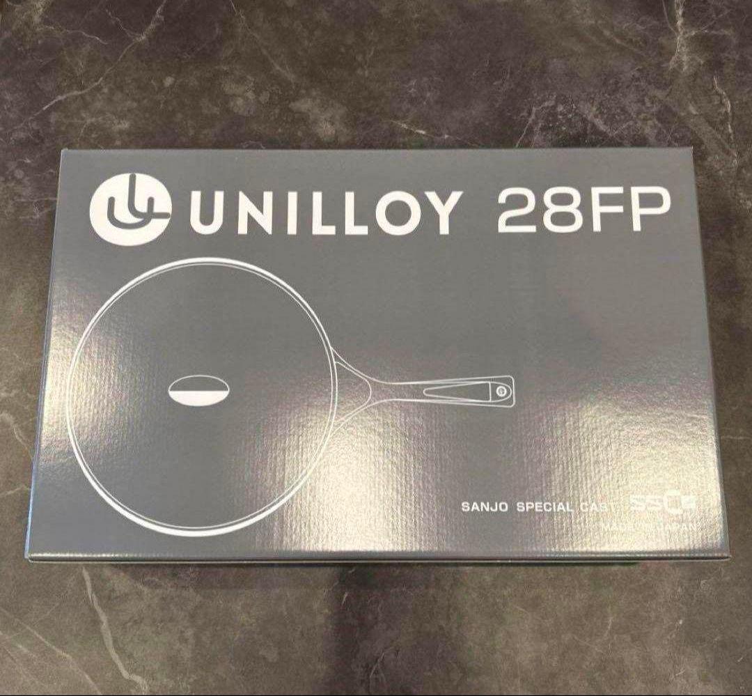 [新品] 未開封 UNILLOY 鋳物 フライパン 28cm ガス・IH対応