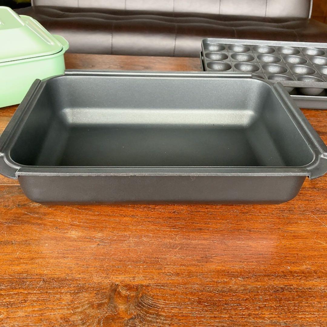 SOLEMODE ホットプレート WL-G107 グリーン プレート3種