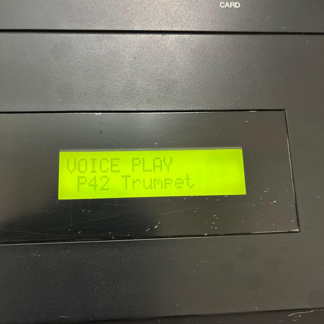 完動品　動作品　YAMAHA SY22 シンセサイザー　名機