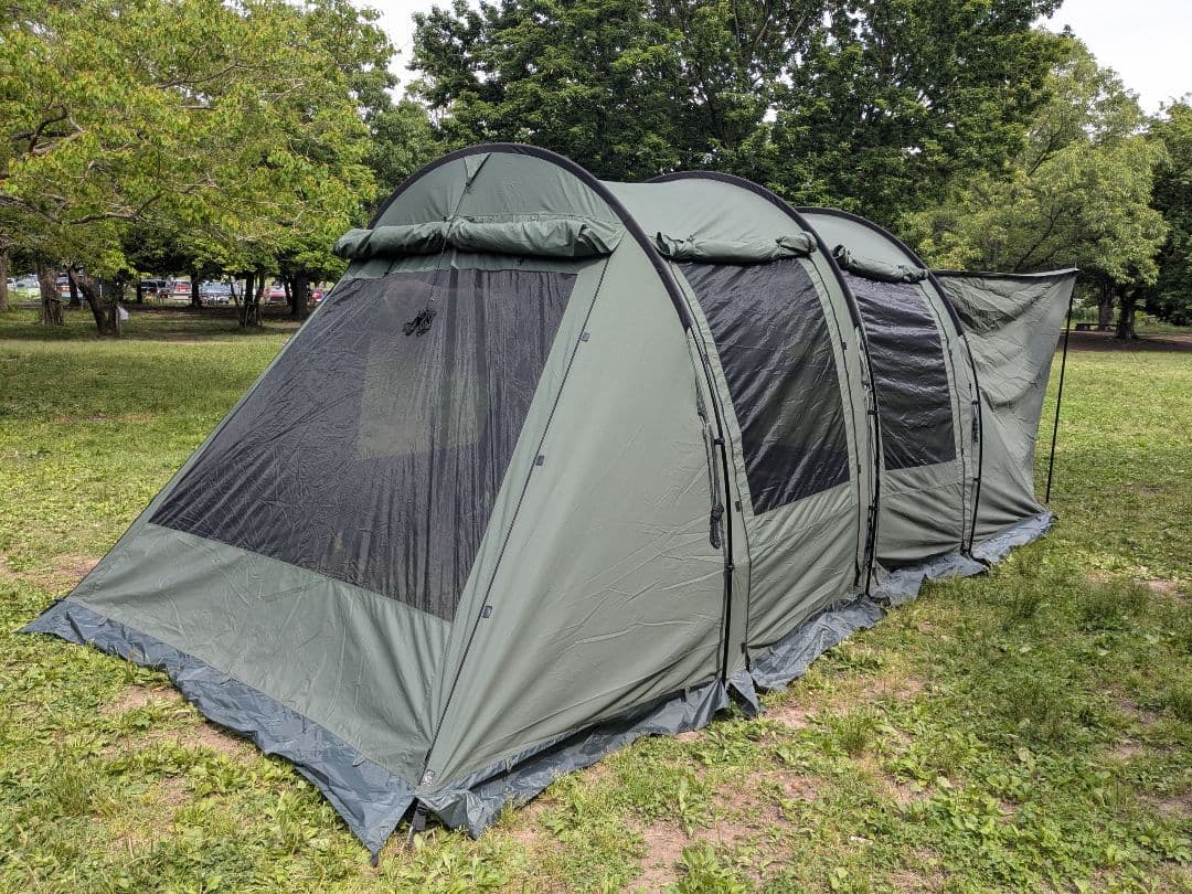 TOMOUNT TCトンネルテント　ツールームテント 2-4人用　TC素材