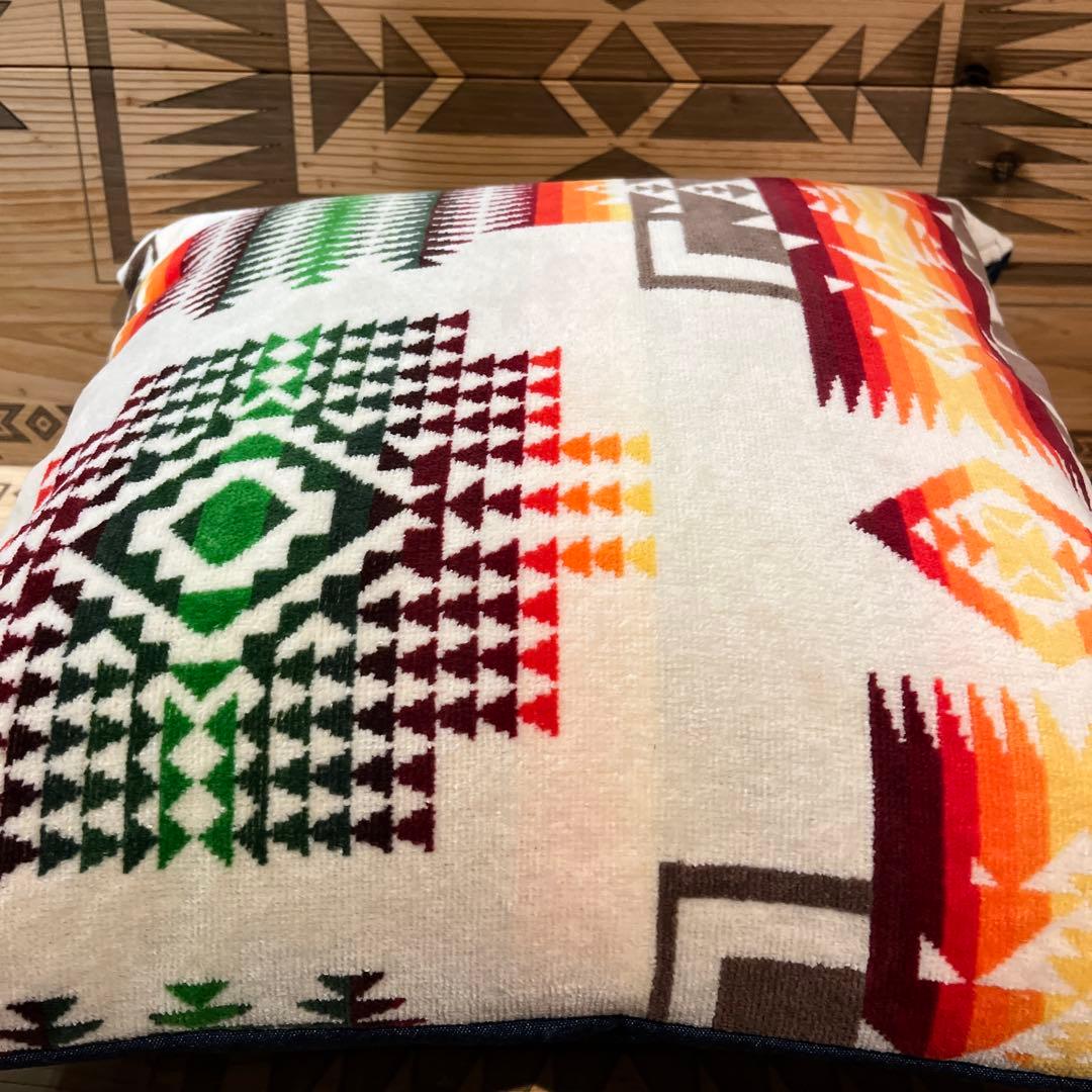 Leoページ ペンドルトン リメイク クッションカバー ティッシュカバー