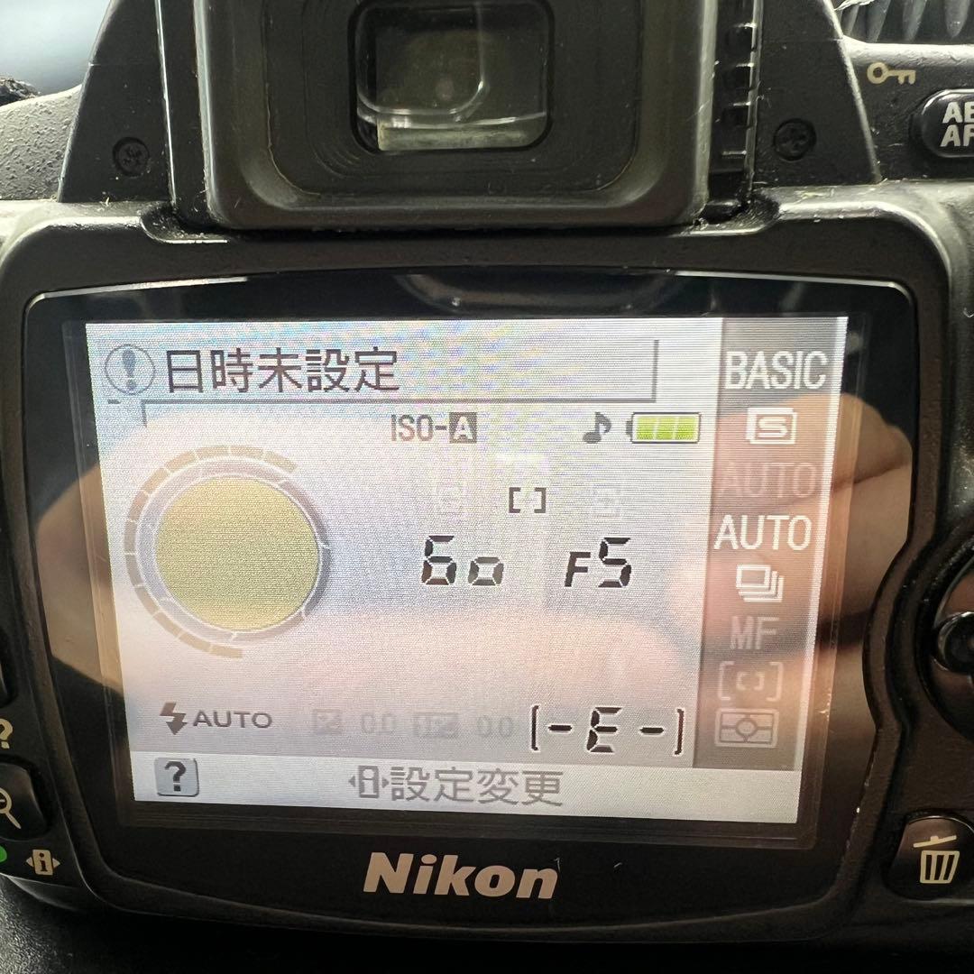 Nikon D40 レンズキット 18-55mm VR 動作確認済