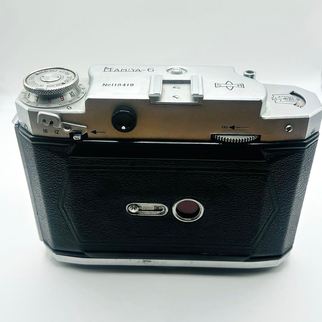 【現状販売品】MAMIYA マミヤ-6 蛇腹カメラ レトロ 動作未確認