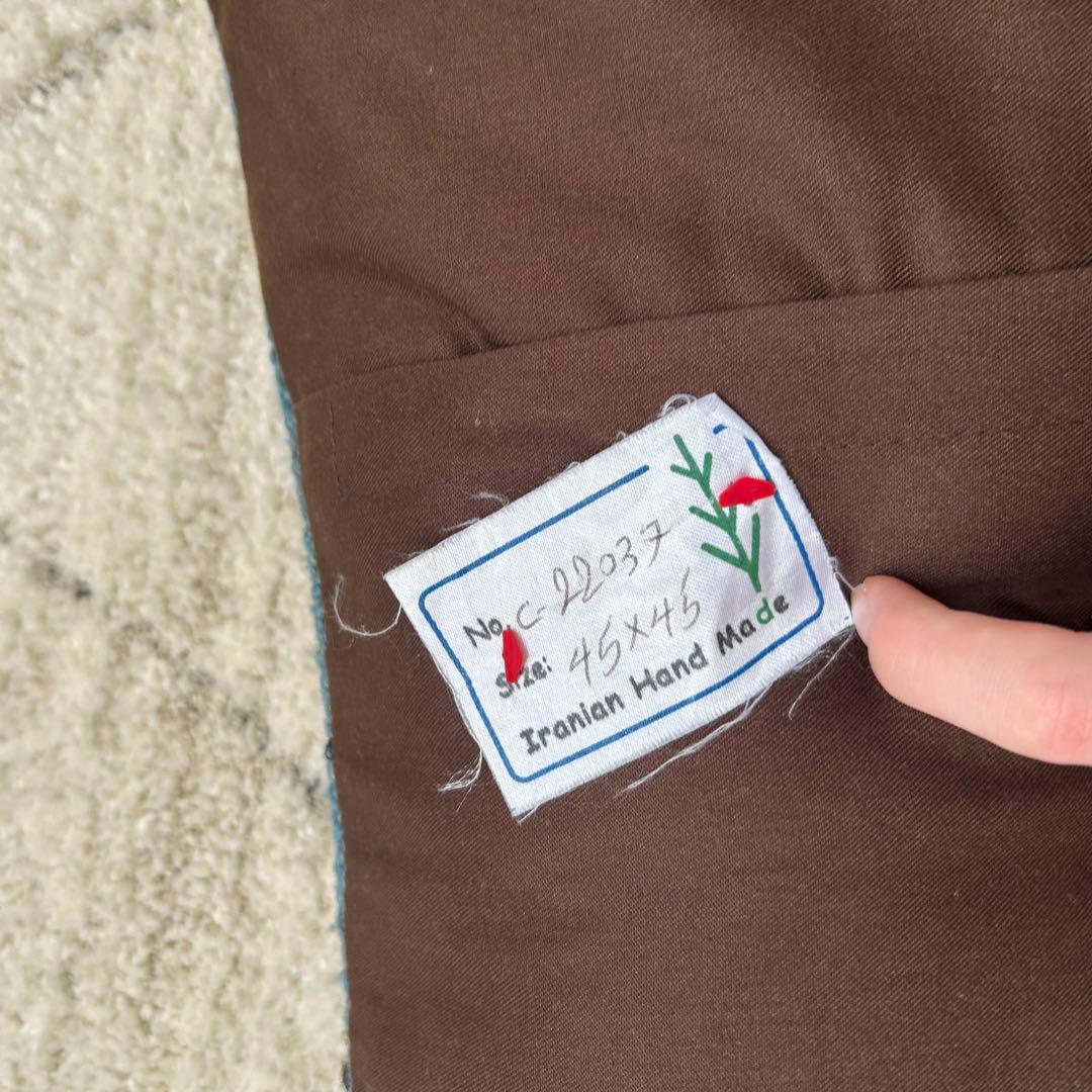 ギャッベ　キリム　クッションカバー(カバーのみ)