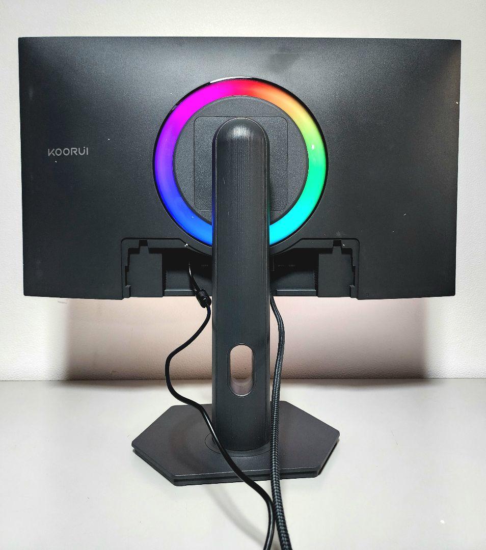 美品 KOORUI QD-MiniLED 27インチゲーミングモニター量子ドット
