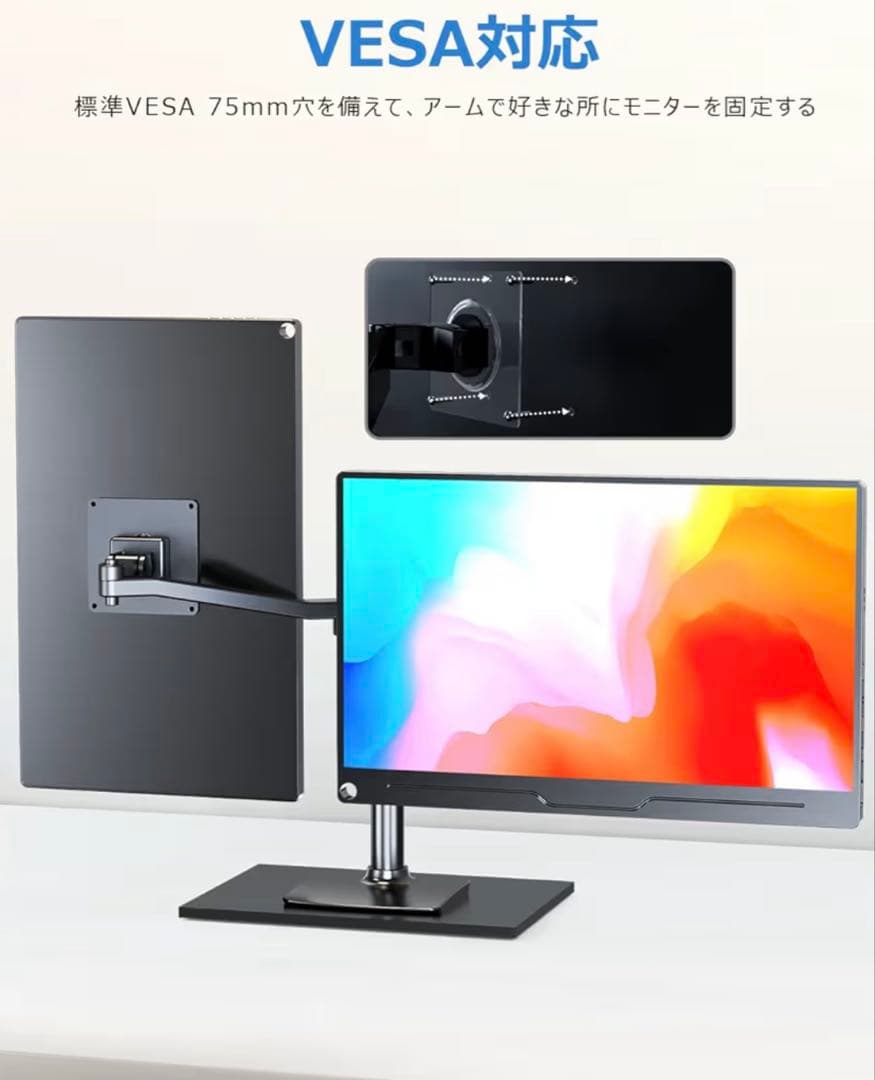 【未使用・未開封】EVICIV 15.6インチ　モバイルモニター