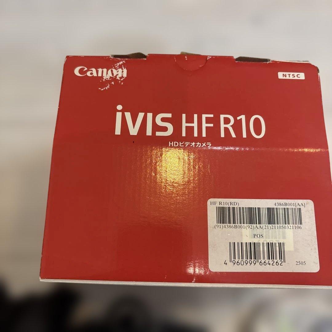 【Canon iVIS HF R10】付属品全て有り、持ち運びポーチ、三脚付き
