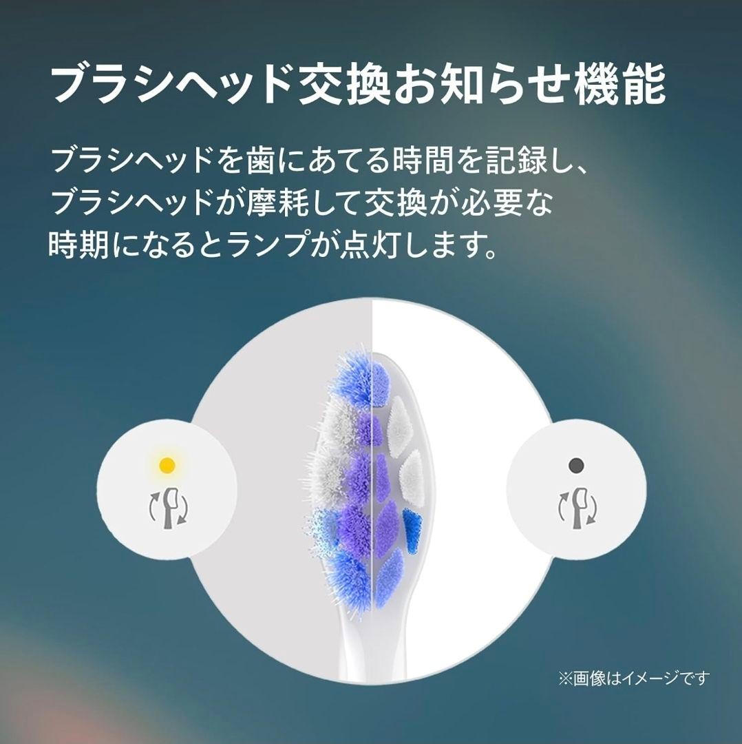 【フィリップス】電動歯ブラシ ソニッケアー 6500 ホワイト HX7410