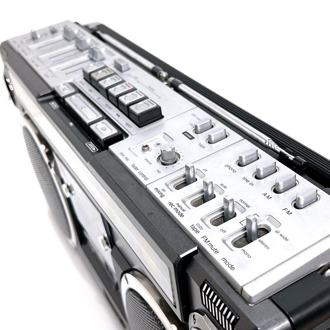 【極美品・動作品】 SHARP GF-303ST ラジカセ　 カセット再生OK