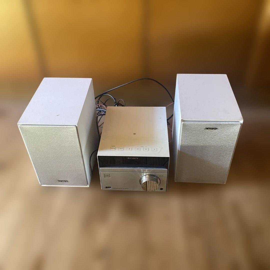 SONY Bluetooth ステレオミニコンポ hcd-sbt40 ホワイト