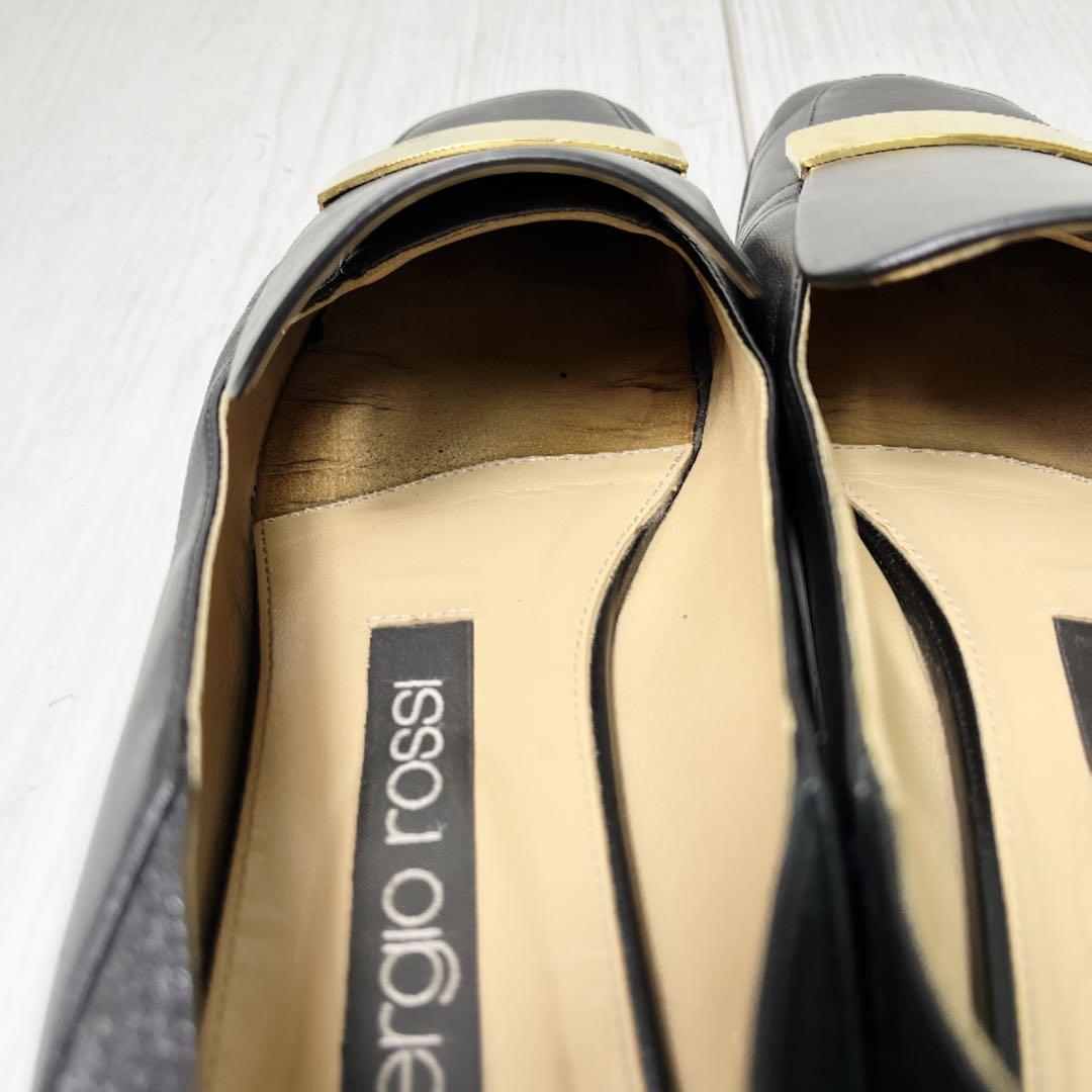 セルジオロッシ SR1 37 バレリーナ フラットパンプス