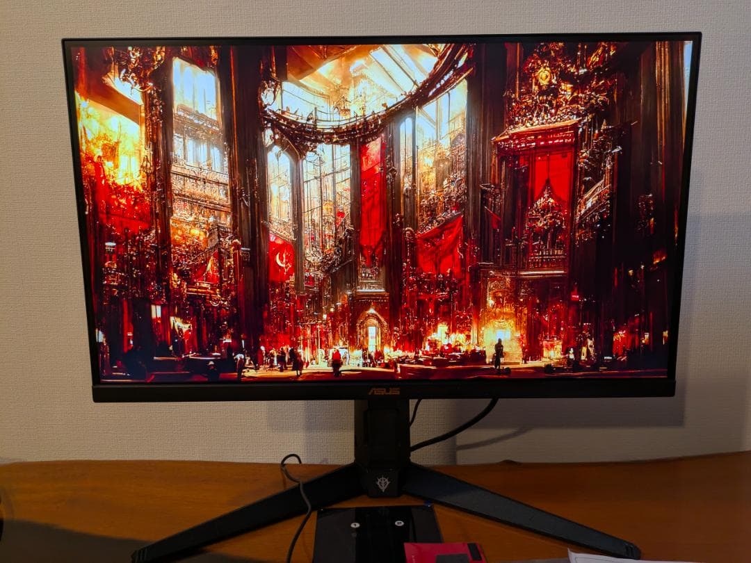 ASUS 機動戦士ガンダム VG27AQGL1A ZAKU II モニター