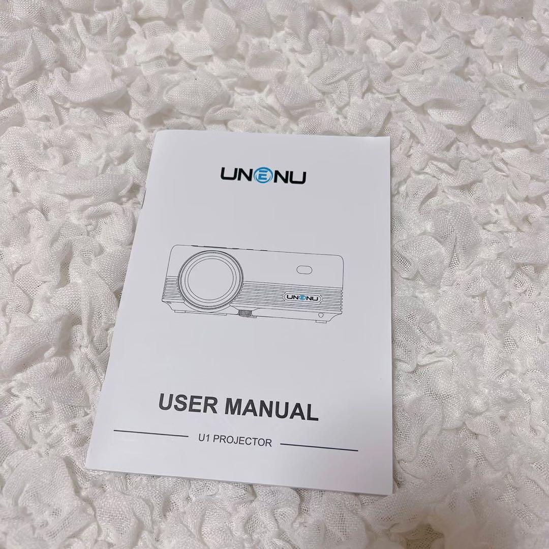UNENU プロジェクター 小型 9200lm WiFi