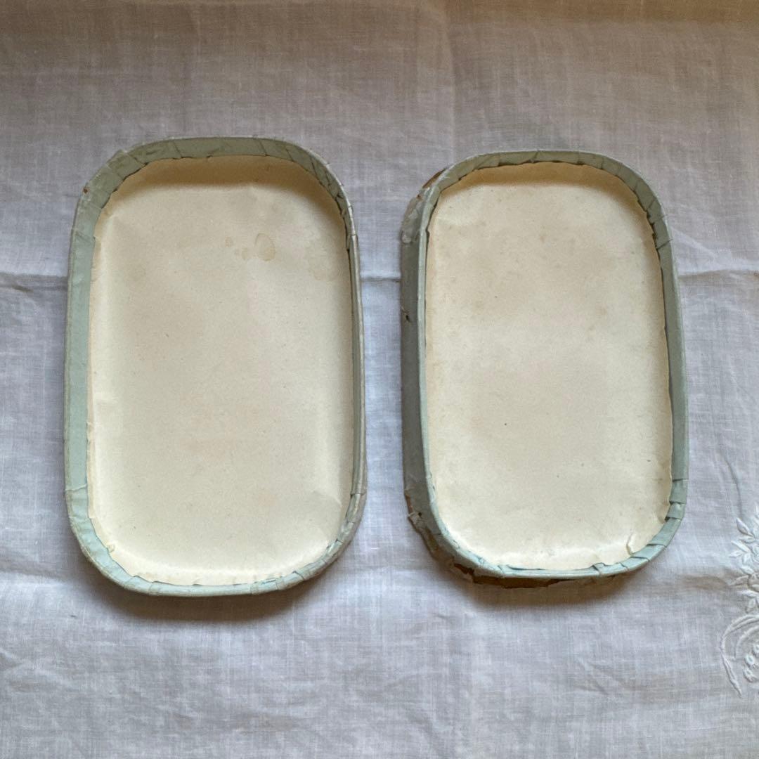 フランスアンティーク　ドラジェボックス　紙箱　菓子箱