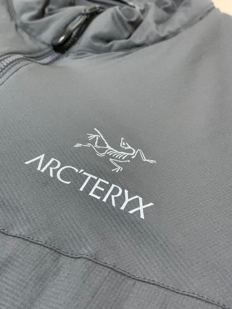 arc'teryx atom LT jacket グレー 中古品