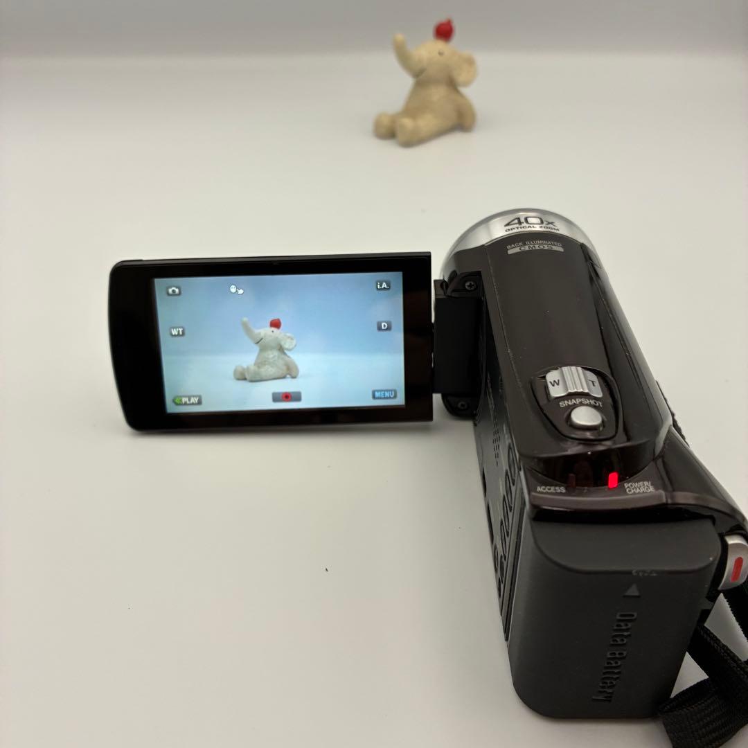 JVC Everio GZ-E225 フルハイビジョン ビデオカメラ 40倍軽量