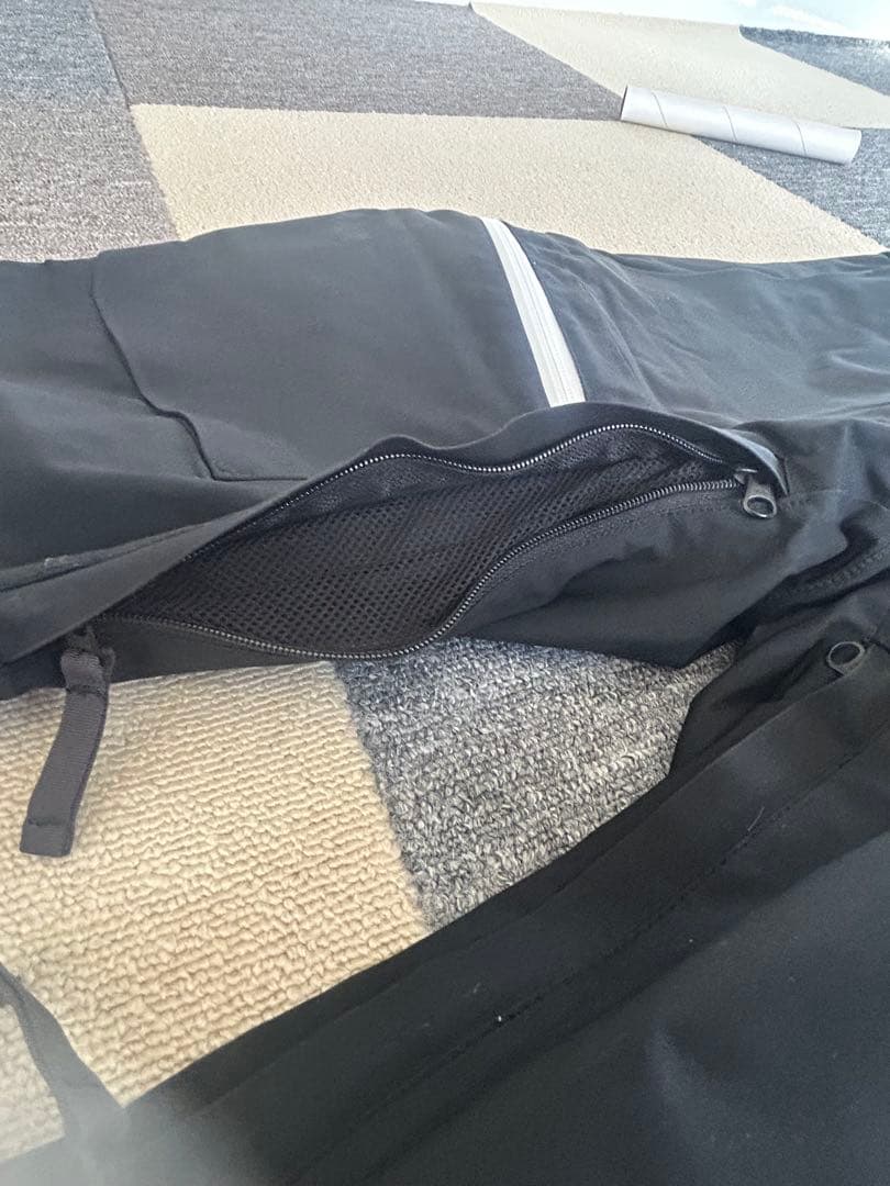 FRABICE スキーウェア グレー/ブラック/オレンジ　美品　着用少