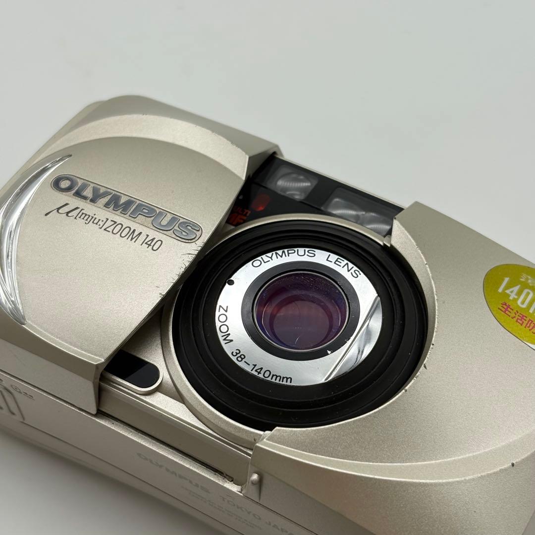 OLYMPUS μ ZOOM 140 コンパクトフィルムカメラ 動作確認済み