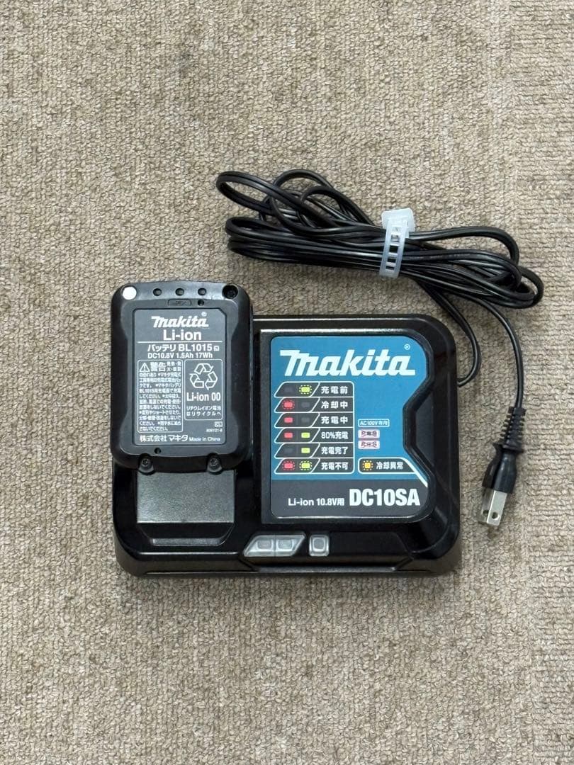 極美品 Makita マキタ CL107FDSHW コードレス掃除機 サイクロン