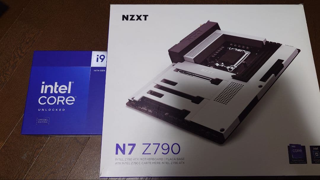 Intel Core i9-14900KS NZXT Z790 マザボセット