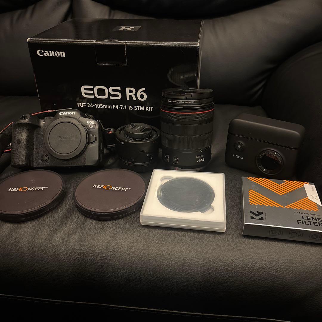 バラ売り可Canon EOS R6RF 24-105mm F4 50mmF1.8