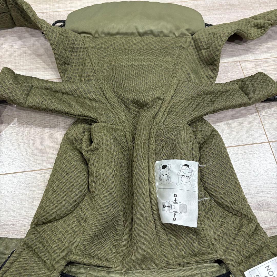 【美品】　エルゴ オムニ ブリーズ 抱っこ紐 オリーブ　グリーン カーキ　緑