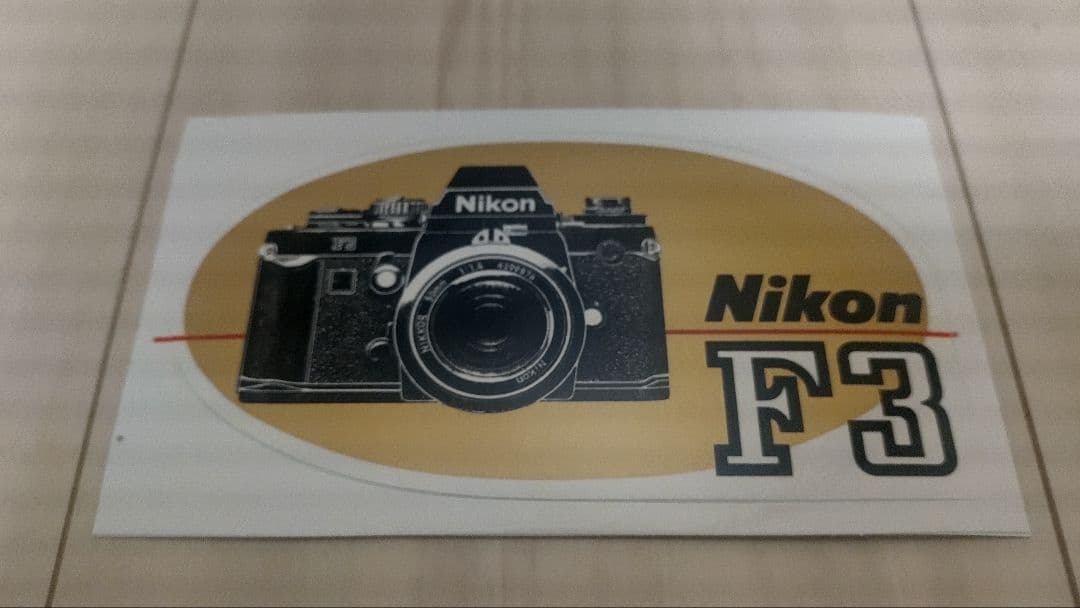 正規品　Nikon F3 ステッカーセット　シール